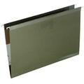 Pendaflex 4153 Reinforced Hanging File Folders No Tab Legal Standard Green 25/box