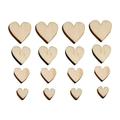 Heart Wood 200pcs Chips DIY Wood Decoration Crafts Rustic Wooden Love Home Decor Home Office Desks Office Desk with Drawers Small Office Desk Office Desk L Shape Office Desk Organizers Office