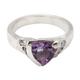Tasty Treat in Purple,'Sterling Silver and Amethyst Cocktail Ring'