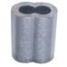 Loos Cableware SL1-16 Aluminum Duplex Oval Crimping Sleeve Set for 1/2 Diameter Wire Rope (5 Piece)