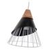 Pendant Light Retro Vintage Ceiling Lighting Fixtures Industrial Lamp Shades Modern Wire Black Cage Hanging