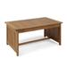 GDF Studio Navan Outdoor Acacia Wood Coffee Table Brown