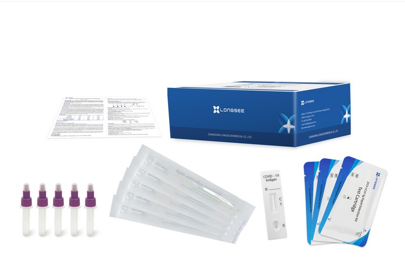 Longsee 2019-nCOV Ag Rapid Detection Kit, 100 Stück Image