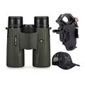 Vortex Viper HD 10x50 Roof Prism Binoculars w/ 3-Axis Smartphone Adapter Bundle