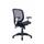 XBrand Msg102bk Black Contemporary Ergonomic Adjustable Height Swivel Mesh Manager Chair | MSH102BK