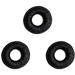 Leatherette Ear cushions (3 pack) for Plantronics CS50 CS55 CS60: 67063-01 Mitel Headset: 5330 5340 5360 Jabra GN9330 GN9350 14101-08 (GTW 14101-08)