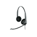 Jabra GN2000 Quick Disconnect (QD) Wired Duo Wideband Frequency Headset w/Noise Canceling Mic (Black)