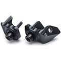 Kuryakyn Motorcycle Accessory: Splined Peg Adapters For Bmw Satin Black 1 Pair 8907