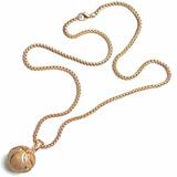 Floleo Clearance Basketball Pendant Necklace Stainless Steel Hollow Ball Basketball Lovers Memorial Necklace Sports Jewelry For Men Women Teens