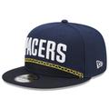 Men's New Era Navy Indiana Pacers 2022/23 City Edition Official 9FIFTY Snapback Adjustable Hat