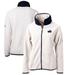 Women's Cutter & Buck White/Navy Old Dominion Monarchs Cascade Eco Sherpa Full-Zip Fleece Jacket