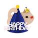 Mightlink Cat Birthday Cap Attractive Lightweight Pet Cartoon Felt Three-dimensional Birthday Hat for Party