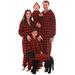 #followme Buffalo Plaid Dog Jacket Clothes for Dogs (Buffalo Plaid Kids 8 Standard Fit)