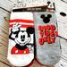 Disney Accessories | Disney Mickey Mouse Low Cut Socks (10 Pairs) | Color: Red/White | Size: Os