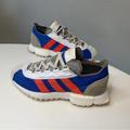 Adidas Shoes | Adidas Originals Sl 7600 Eg6780 Workshop Hi-Res Red Royal Blue - Men 6 Women 7.5 | Color: Blue/Red | Size: 6