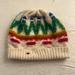 American Eagle Outfitters Accessories | American Eagle Outfitters Cream Multicolor Winter Beanie Hat | Color: Cream | Size: Os