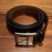 Coach Accessories | Coach Black Leather Belt (Men’s 38) | Color: Black | Size: 38”