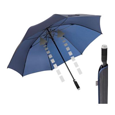 Partnerschirm EUROSCHIRM "birdiepal Automatic, marineblau", blau (marine), Bezug: 100% Polyester, uni, Regenschirme, Regenschirm für Zwei, mit extra großem Dach, Automatik Image