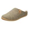 Pantoffel ROHDE "TIVOLI", Damen, Gr. 39, beige (beige, meliert), Filz, klassisch, Schuhe, Hausschuh, Clog, Homeslipper mit herausnehmbarer Innensohle