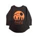 Star Wars Toddler Girls Silhouette Chewbacca & Yoda Halloween T-Shirt Tee 4T