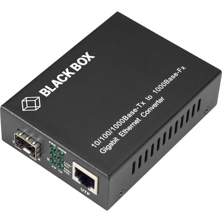 Black Box Network Services LGC210A-R2 Media Converter 10/100/1000 Ethernet Sfp