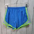 Nike Shorts | Nike Dri-Fit Women's Blue Shorts Running Gym Elastic Waist Lined Size Small. | Color: Blue/Green | Size: S