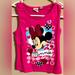 Disney Shirts & Tops | Disney Minnie Mouse Tank Top | Color: Pink | Size: 6g