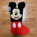 Disney Holiday | Disney Mickey Mouse Christmas Stocking | Color: Black | Size: Os