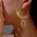 Free People Jewelry | Free People Freebird Earrings In Rose Gold | Color: Gold | Size: Os