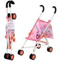 Baby Annabell Active Stroller, faltbarer Puppenwagen mit 3-Punkt-Gurt, 53 cm Griffhöhe, 707487 Zapf Creation