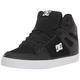 DC Shoes Men's Pure High Top Wc Skate Shoes, Black/Black/White, 7 UK