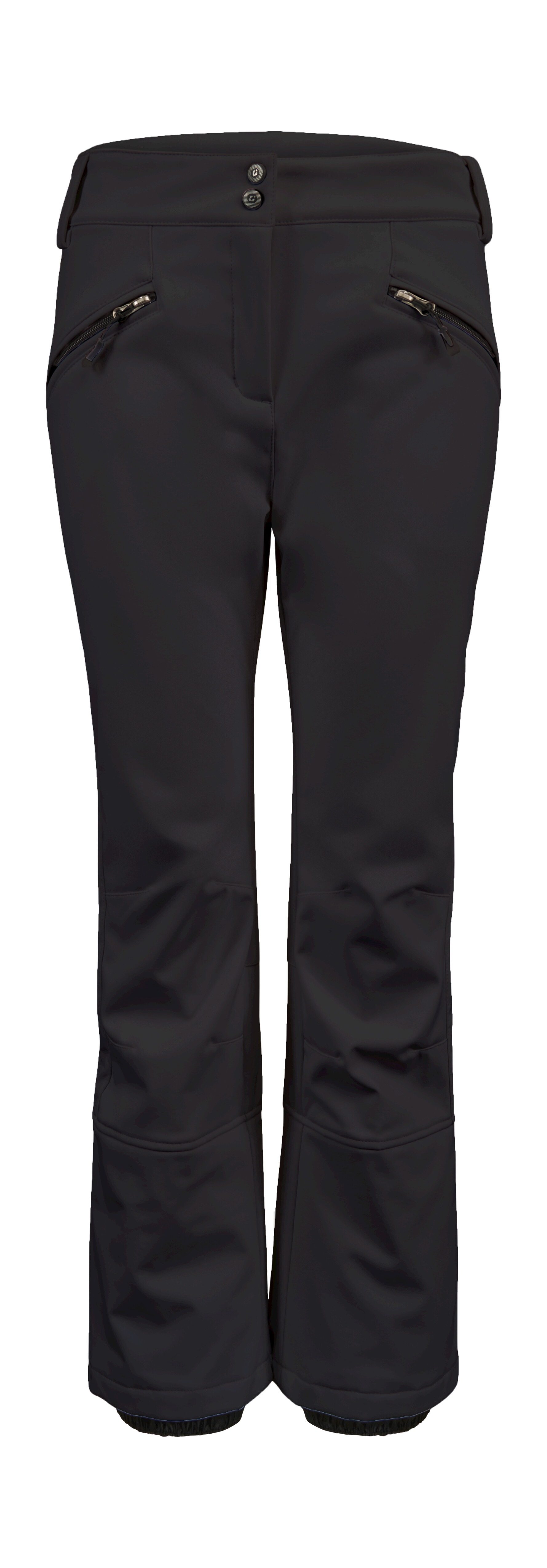 Softshellhose KILLTEC "Thônes WMN Ski Sft PNTS KG", Damen, Gr. 17, Kurzgrößen, schwarz, Oberstoff: Oberseite: 94% Polyester, 6% Elasthan, Rückseite: 100% Polyester, Futter: 100% Polyester, Sportlich, Hosen, Damen Hose: atmungsaktiv, wasserabweisend,... Image