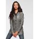 Lederjacke GIPSY "CLEEO" Gr. 42/XL, grau (light grey) Damen Jacken Lederjacken