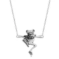 Amole-Collier animal vintage 3D réaliste grenouille sur une branche colliers de présidence uniques