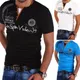 T-Shirt manches courtes pour homme Polo imprimé Hirt