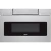 Sharp Insight/SMD3070AS Stainless Steel 30" Flat Panel Microwave Drawer, 1.2 cu.ft. 1000W, Sensor, LCD Display - Stainless Steel