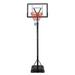 [US IN STOCK] Basketball Hoop Basketball Goal 7ft-10ft Portable Basketball System Set with Wheels Height Adjustable for Kids Adult Teenagers Outdoor/Indoor Sports