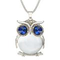 Kayannuo Christmas Clearance Jewelry Korean Cute Crystal Owl Pendant Necklace Vintage Long Animal Necklaces