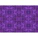 Ahgly Company Machine Washable Indoor Rectangle Transitional Jasmine Purple Area Rugs 4 x 6