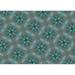 Ahgly Company Machine Washable Indoor Rectangle Transitional Seafoam Green Area Rugs 2 x 3