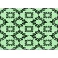 Ahgly Company Machine Washable Indoor Rectangle Transitional Medium Forest Green Area Rugs 4 x 6