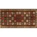 Ahgly Company Indoor Rectangle Traditional Maroon Red Persian Area Rugs 8 x 10