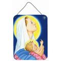 Carolines Treasures PJH3025DS1216 Jesus and Mary Star of Wonder Christmas Wall or Door Hanging Prints 12x16 multicolor