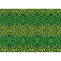 Ahgly Company Machine Washable Indoor Rectangle Transitional Dark Forest Green Area Rugs 2 x 3