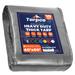 Tarpco Safety 40 ft. x 60 ft. 10 Mil Heavy Duty Polyethylene Tarp, Waterproof, Rip & Tear Proof Aluminum in Gray | 1 H x 40 W x 60 D in | Wayfair