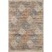 White 94 x 94 x 0.25 in Area Rug - Loloi Rugs Sorrento Oriental Machine Made Power Loom Area Rug in Ivory | 94 H x 94 W x 0.25 D in | Wayfair