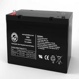 BladeZ President DKS-600 Mobility Scooter 12V 55Ah Mobility Scooter Battery - This Is an AJC Brand Replacement