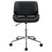 Corrigan Studio® Journel Task Chair Upholstered, Leather in Black | 33 H x 23 W x 24 D in | Wayfair 1EDBD7304C164CAC831F6F53CBA7E7E0