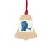 The Holiday Aisle® Ice Shark Wooden Holiday Shaped Ornament Wood in Blue/Brown | 3 H x 3 W x 1 D in | Wayfair 4E3EDD0872CA4CB4B3D2A46423536903