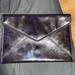 Rebecca Minkoff Bags | Chrome Rebecca Minkoff Envelope Clutch | Color: Black | Size: Os